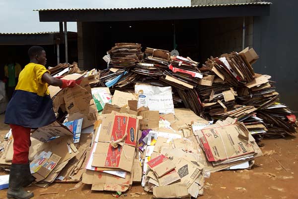 Carboard recycling