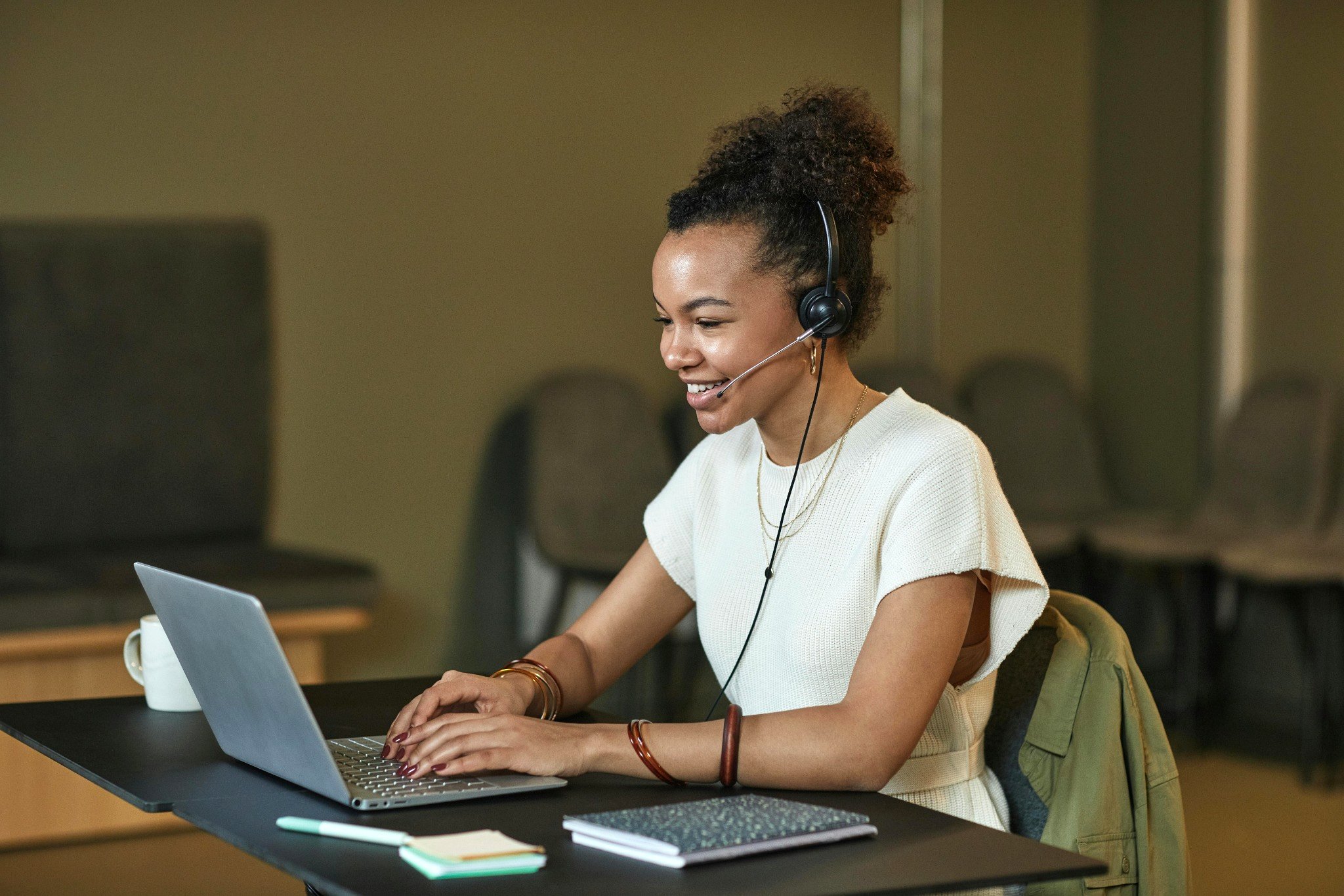 image of a customer support